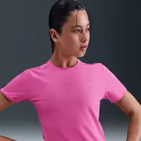 Nike Swift жіноча Dri-FIT Short-Sleeve Running Top Pink