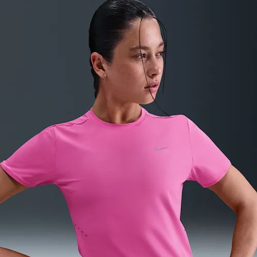 Nike Swift жіноча Dri-FIT Short-Sleeve Running Top Pink