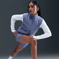 Nike Swift женская Therma-FIT Running Vest синий