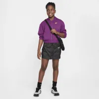 Nike Sportswear Big детские (Girls') Full-Zip Толстовка с капюшоном цвет фиолетовый