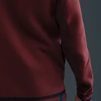 Nike Tech мужские Fleece Windrunner Full-Zip Куртка цвет красный