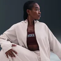 Nike One женская Therma-FIT Full-Zip Top Pink