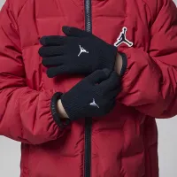 Nike Jordan Big детские 2-Piece Beanie набор цвет черный