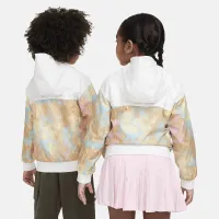 Nike Little дитячі Printed Куртка колір коричневий