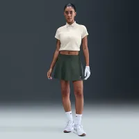 Nike женская Short-Sleeve для гольфа Polo цвет белый