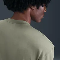 Nike Sportswear Long-Sleeve футболка цвет зеленый