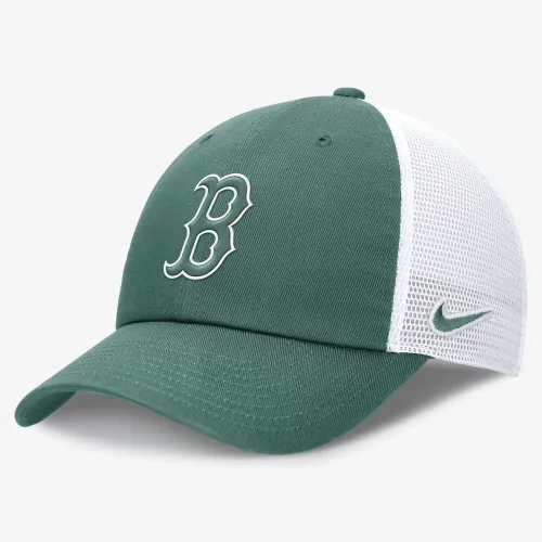 Boston колір червоний Sox Bicoastal Club чоловічі Nike MLB Trucker Adjustable Hat колір зелений
