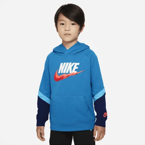 Nike Little Kids' Pullover Толстовка з капюшоном Blue