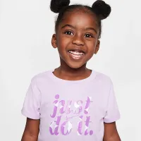 Nike Dri-FIT Essentials Toddler 2-Piece Printed Sprinter набор цвет фиолетовый