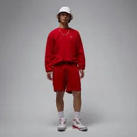 Nike Jordan Brooklyn Fleece чоловічі Crew-Neck світшот колір червоний