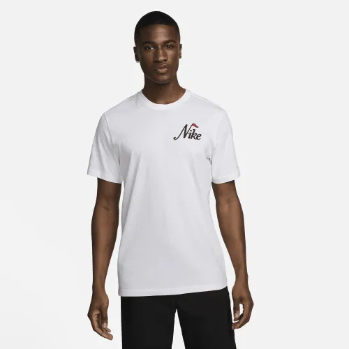 Nike чоловічі для гольфу футболка колір білий
