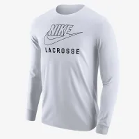Nike Swoosh чоловічі Lacrosse Long-Sleeve футболка колір білий