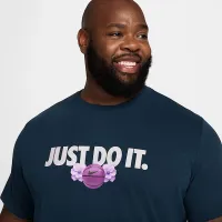 Nike чоловічі Dri-FIT баскетбольні футболка блакитний