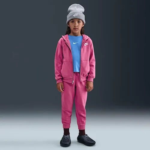 Nike Full-Zip Club набор Little Kids 2-Piece Толстовка с капюшоном набор цвет красный