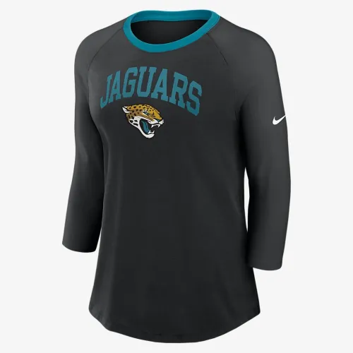 Jacksonville Jaguars жіноча Nike NFL 3/4-Sleeve футболка колір чорний
