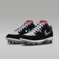 Nike Jordan Stadium 90 Low TD Football Cleats колір чорний