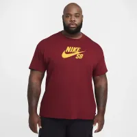 Nike SB мужские Logo Skate футболка цвет красный