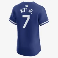 Bobby Witt Jr. Kansas City Royals мужские Nike Dri-FIT ADV MLB Elite Jersey синий