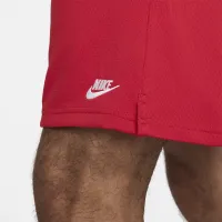 Nike Club мужские Mesh Flow шорты цвет красный
