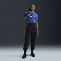 Nike женская Dri-FIT Softball футболка синий