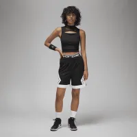 Nike Jordan Sport жіноча Diamond шорти колір чорний