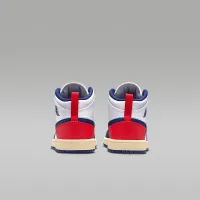 Nike Jordan 1 Mid Little дитячі Кросівки колір білий