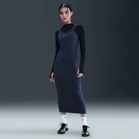 Nike Sportswear Chill Knit жіноча Tight Mini-Rib Tank Костюм блакитний