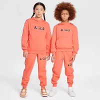 Nike Erling Haaland Club Fleece Big дитячі Толстовка з капюшоном Pink