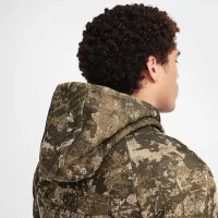 Nike Tech Windrunner чоловічі Fleece Full-Zip Толстовка з капюшоном колір коричневий