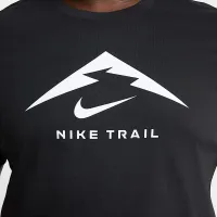 Nike Dri-FIT чоловічі Trail Running футболка колір чорний