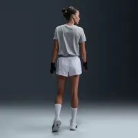 Nike Swoosh жіноча Weightlifting футболка колір сірий