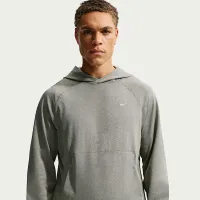 Nike Primary NanoKnit мужские Dri-FIT UV Protection Pullover Performance Толстовка с капюшоном цвет зеленый