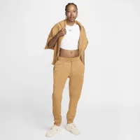 Nike Sportswear Phoenix Fleece женская Mid-Rise Sweatpants цвет коричневый