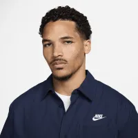 Nike Club чоловічі Short-Sleeve Oxford Button-Up Shirt блакитний