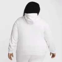 Nike Sportswear Club Fleece жіноча Pullover Толстовка з капюшоном (великі розміри) колір коричневий