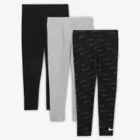 Nike Toddler лосины (3 пары) цвет черный