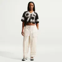 Nike Sportswear жіноча оверсайз Cropped Jersey колір чорний