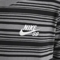 Nike SB Big дитячі Long-Sleeve Skate футболка колір чорний