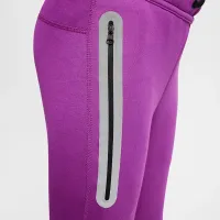 Nike Sportswear Tech Fleece Big дитячі Reflective Joggers колір фіолетовий