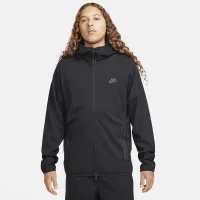 Nike Tech мужские Lightweight Knit Full-Zip Толстовка с капюшоном цвет черный