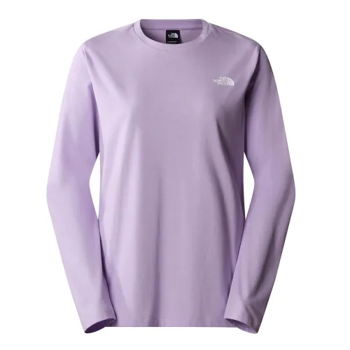 Футболка The North Face Simple Dome 0A87QPQZI1 - фіолетова