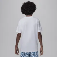 Nike Jordan Big дитячі Gradient Stacked Jumpman футболка блакитний
