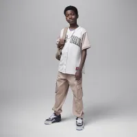 Nike Jordan Big дитячі Baseball Jersey колір коричневий