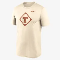 Texas Longhorns Legend Baseball Icon мужские Nike Dri-FIT College футболка цвет коричневый