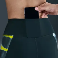 Nike x Norцвет черный Norцвет белый женская С высокой Талией 7/8 Printed лосины синий