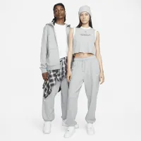 Nike Sportswear Club Fleece жіноча Mid-Rise оверсайз Sweatpants колір сірий