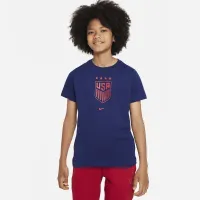 USWNT Big дитячі Nike Soccer футболка блакитний