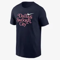 Nike Swoosh Cities мужские Dallas Short-Sleeve футболка синий