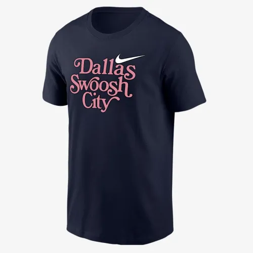 Nike Swoosh Cities мужские Dallas Short-Sleeve футболка синий