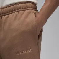 Nike Air Jordan Wordmark чоловічі Fleece шорти колір коричневий